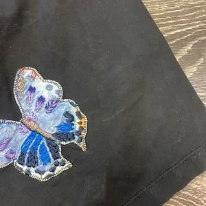 Valentino | Tops | Valentino Embroidered Butterfly Top